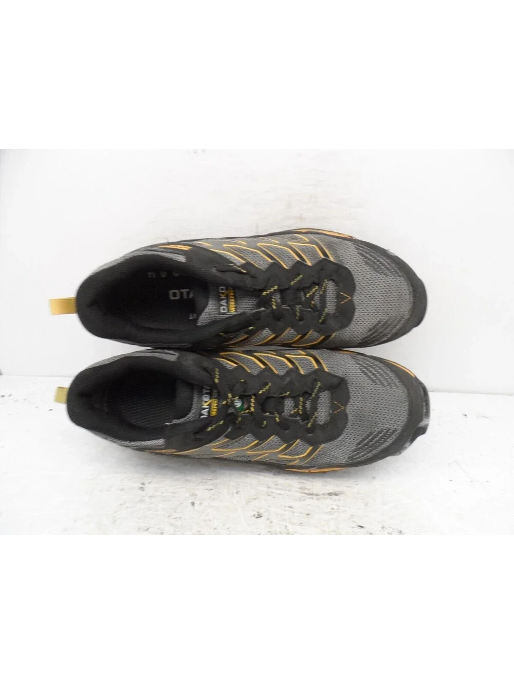 Dakota Men's 3604 Aluminum Toe Steel Plate Quad Lite Work Shoes Grey Size 8.5M